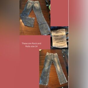 Girls jeans size 14